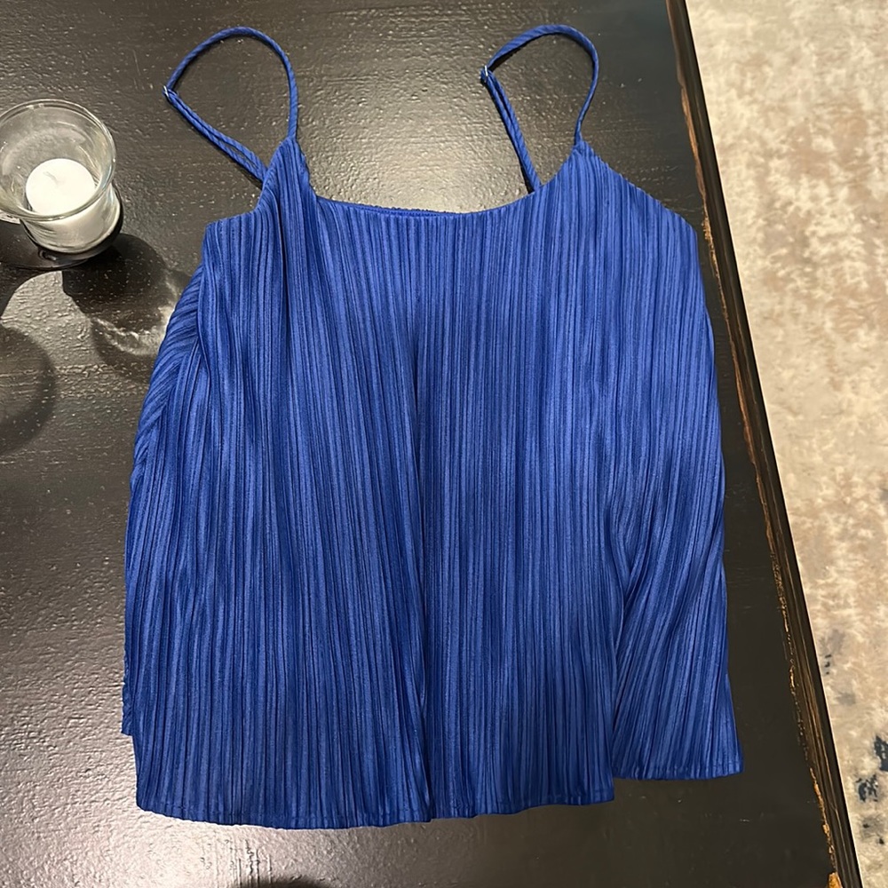 Size small royal blue boutique top brand Gilli